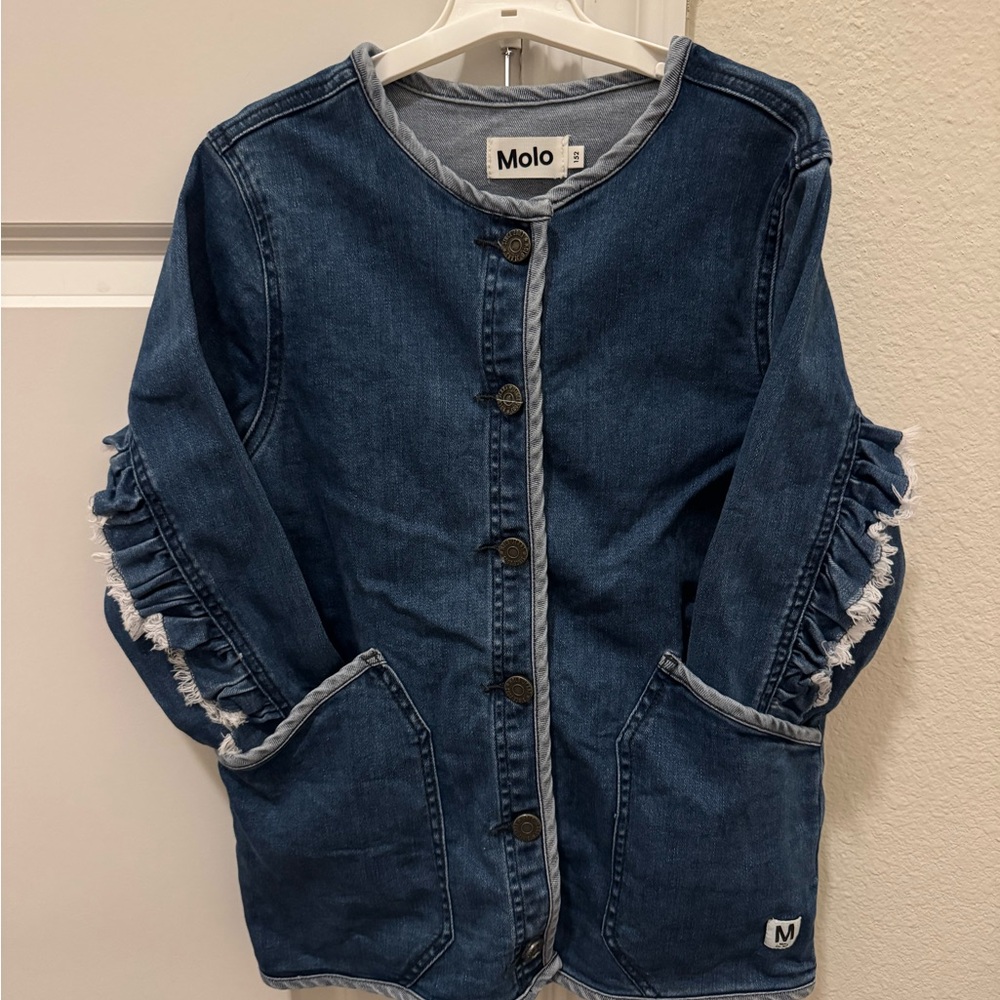 Molo Kids Denim Jacket - Blue